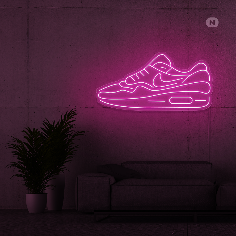 Neon Sign Shoe