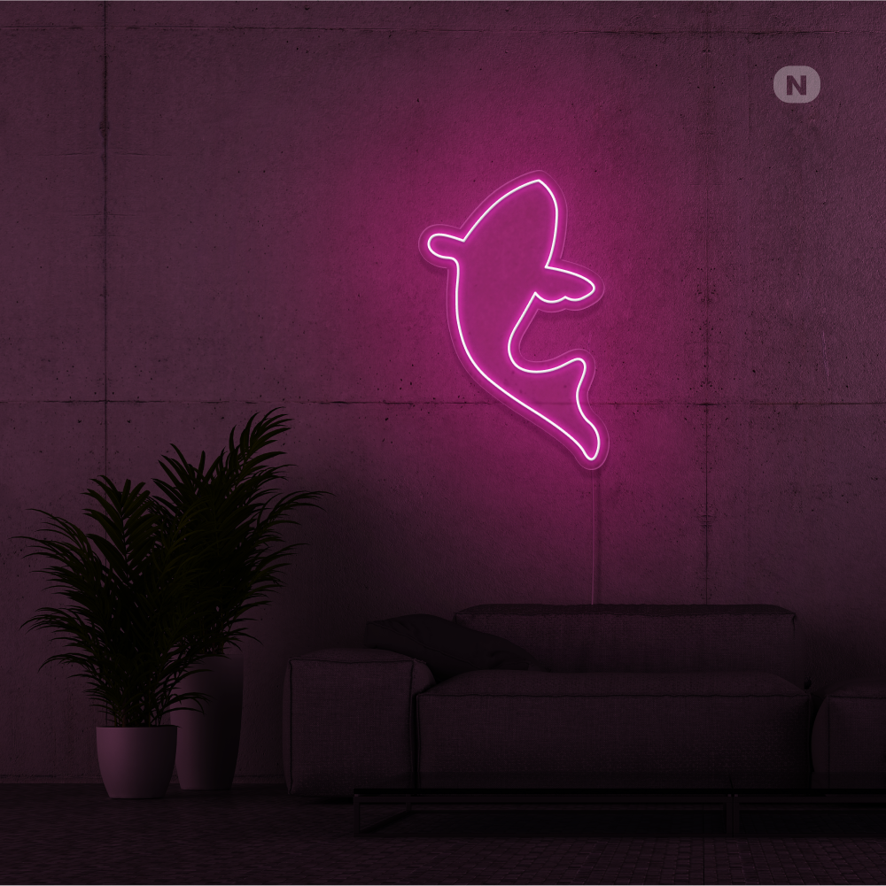 Neon Sign Fish