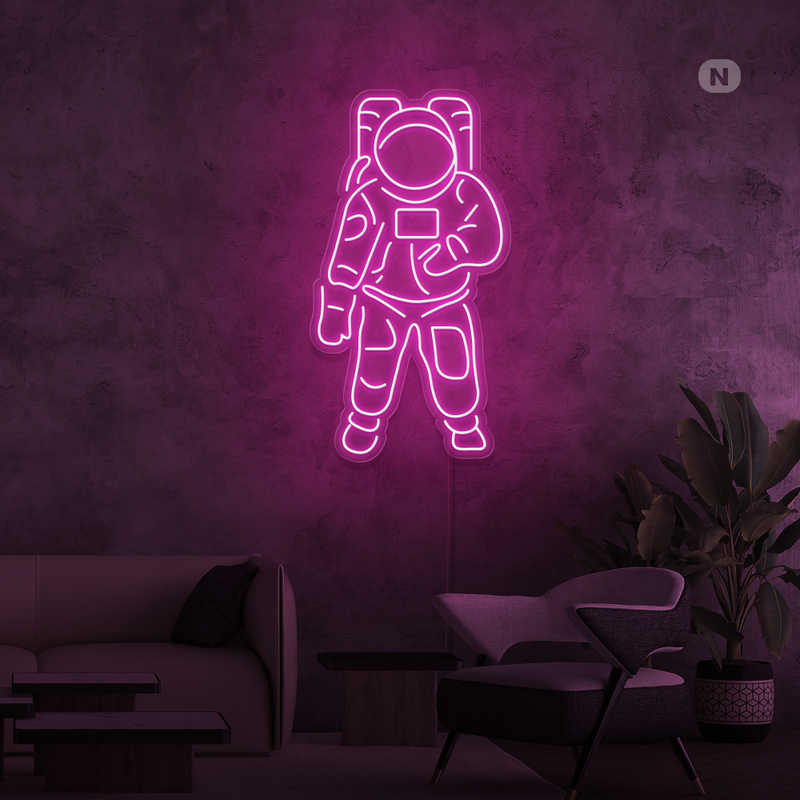 Neon Sign Astronaut