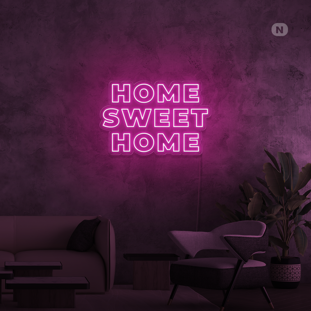 Neon Sign Home Sweet Home