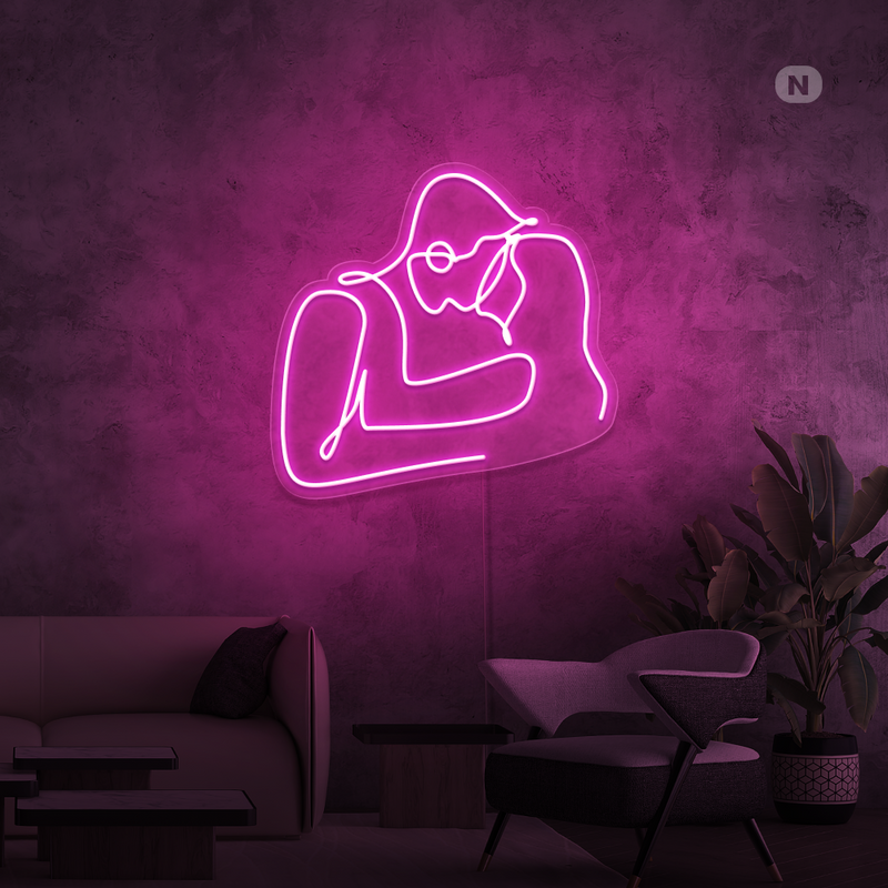 Neon Sign Love couple