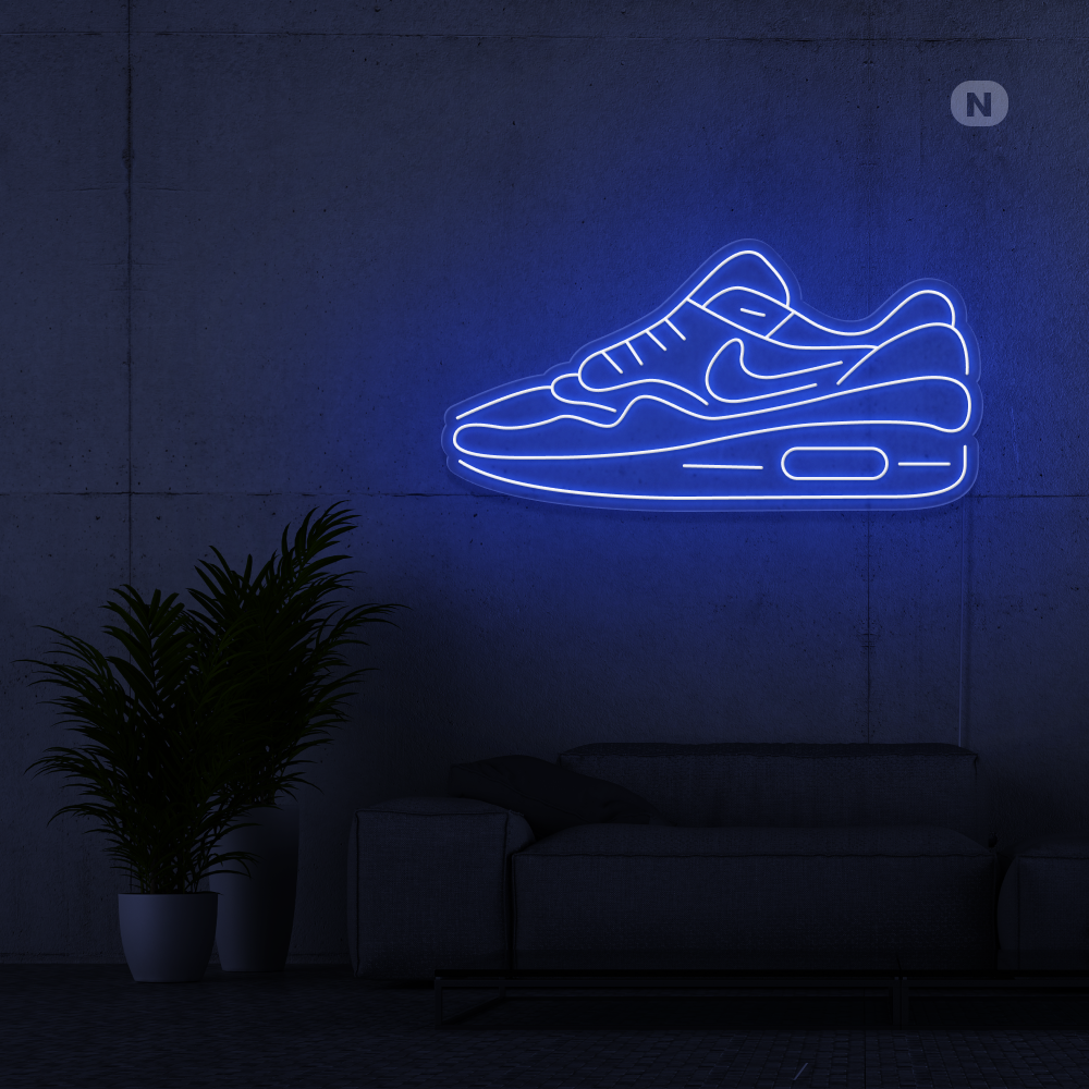 Neon Sign Shoe