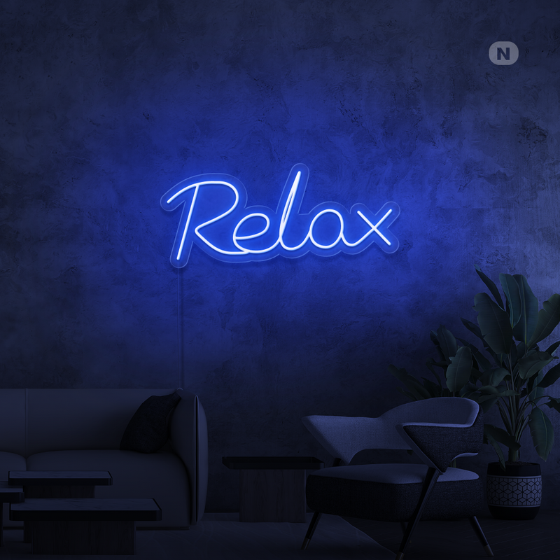 Neon Sign Relax