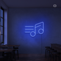 Neon Sign Music Note