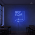 Neon Sign Dance Floor