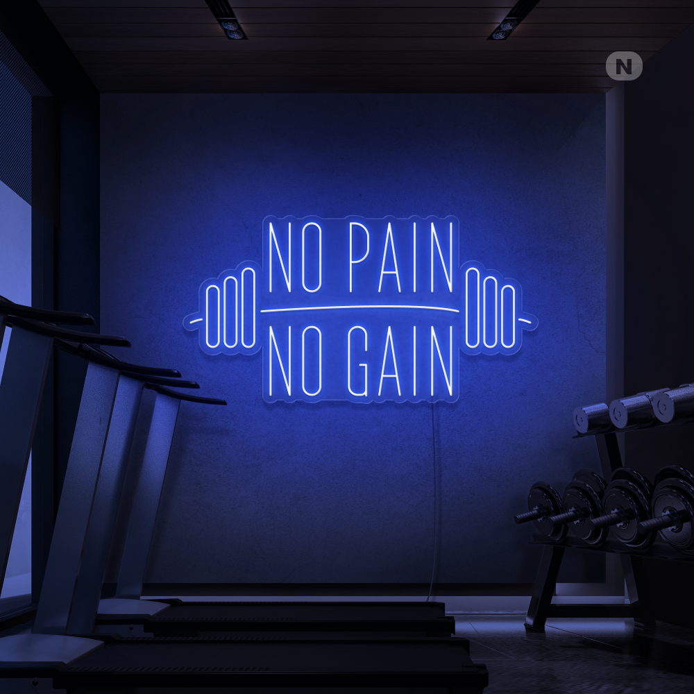 Neon Sign No Pain No Gain