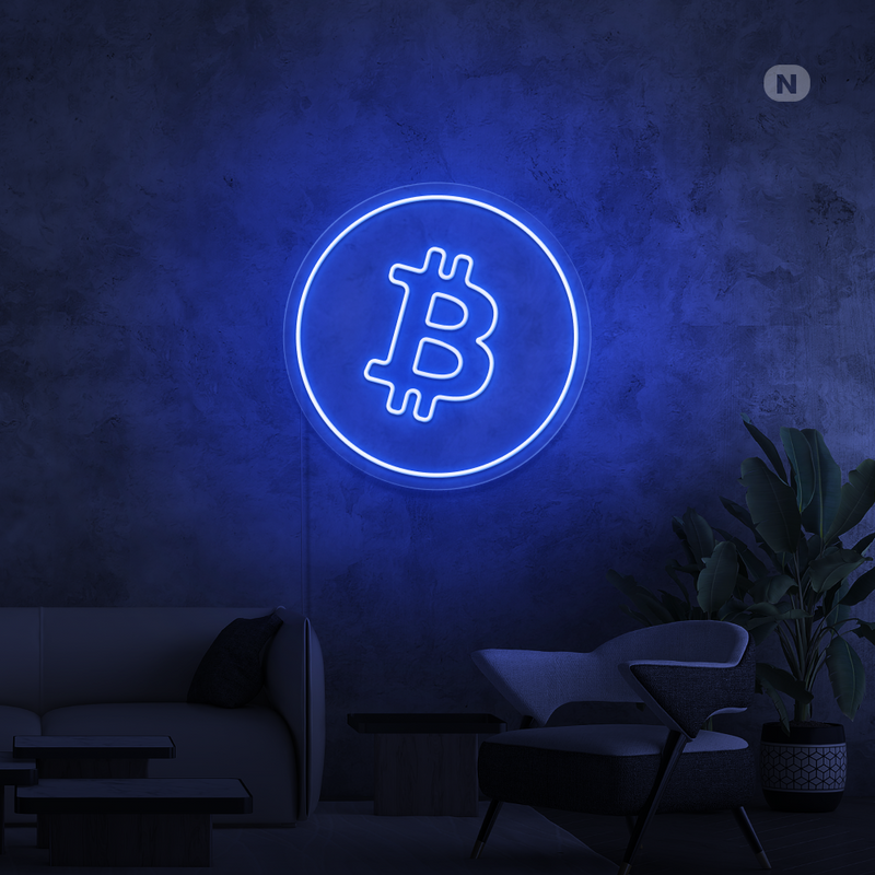 Neon Sign Bitcoin