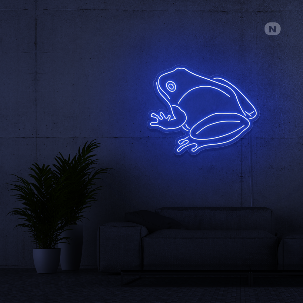 Neon Sign Frog