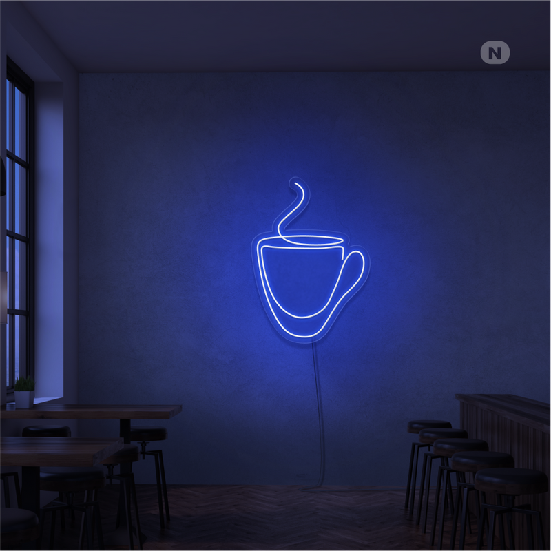 Neon Sign Coffe Mug