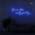 Neon Sign Life Quote