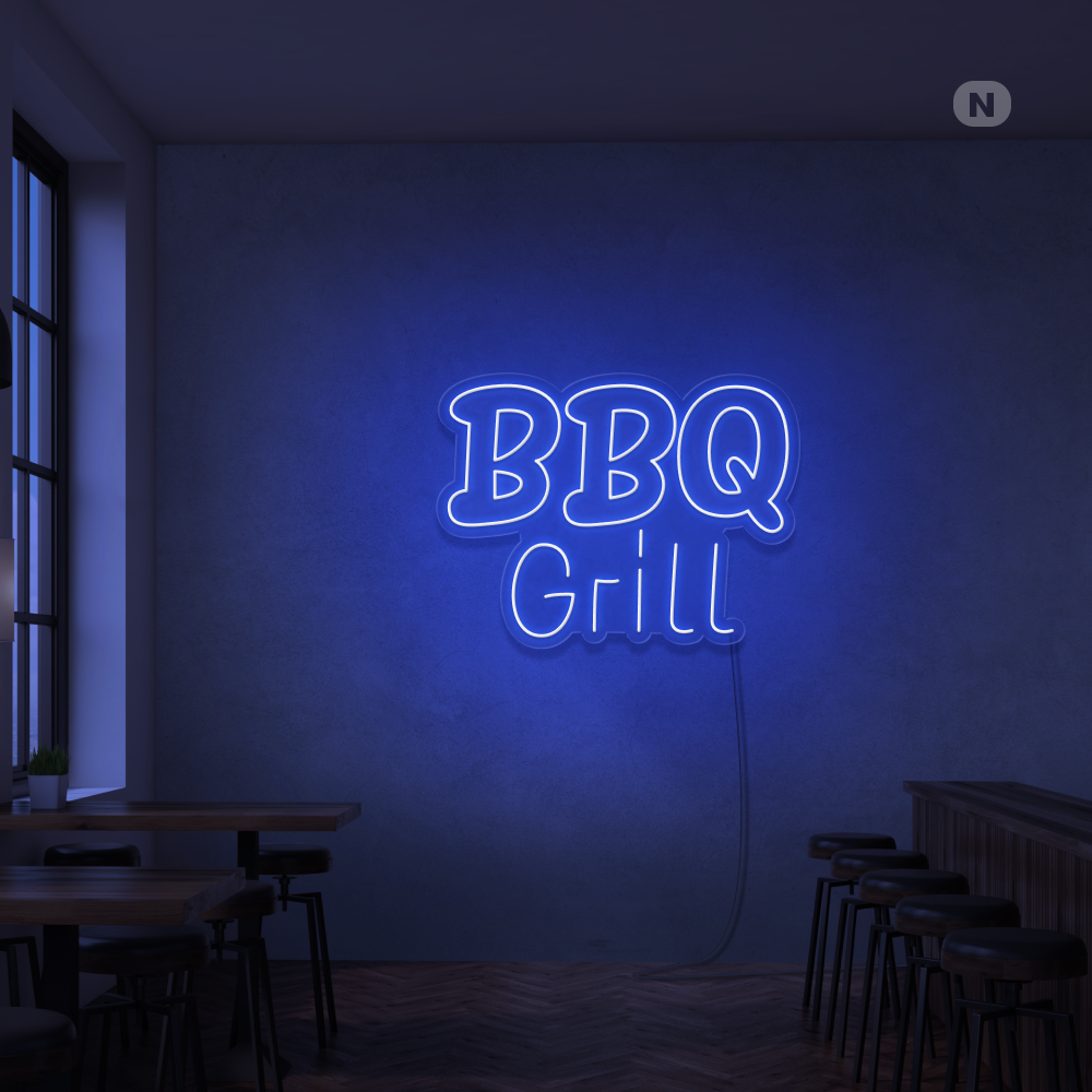 Neon Sign BBQ