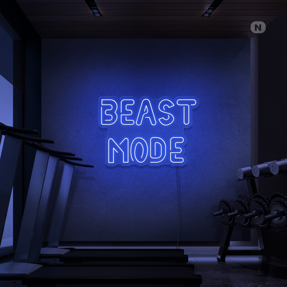 Neon Sign Beast Mode