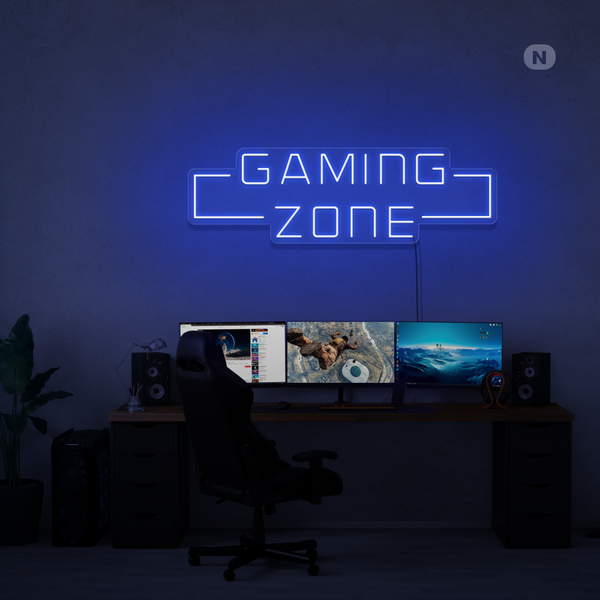 Neon Sign Gaming Zone