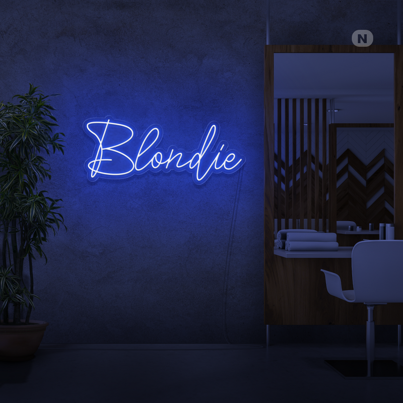 Neon Sign Blondie