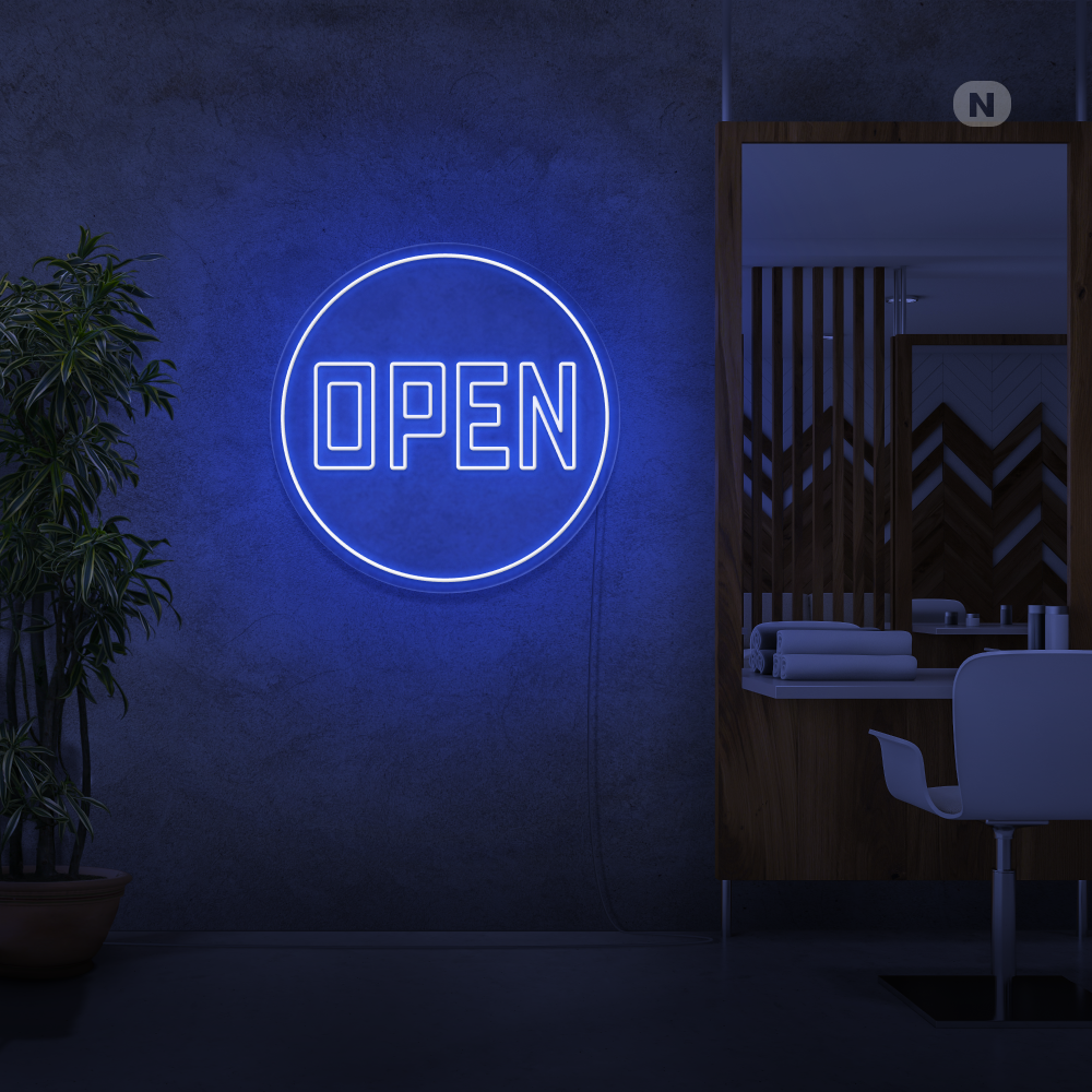 Neon Sign Open