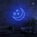 Neon Sign Moon