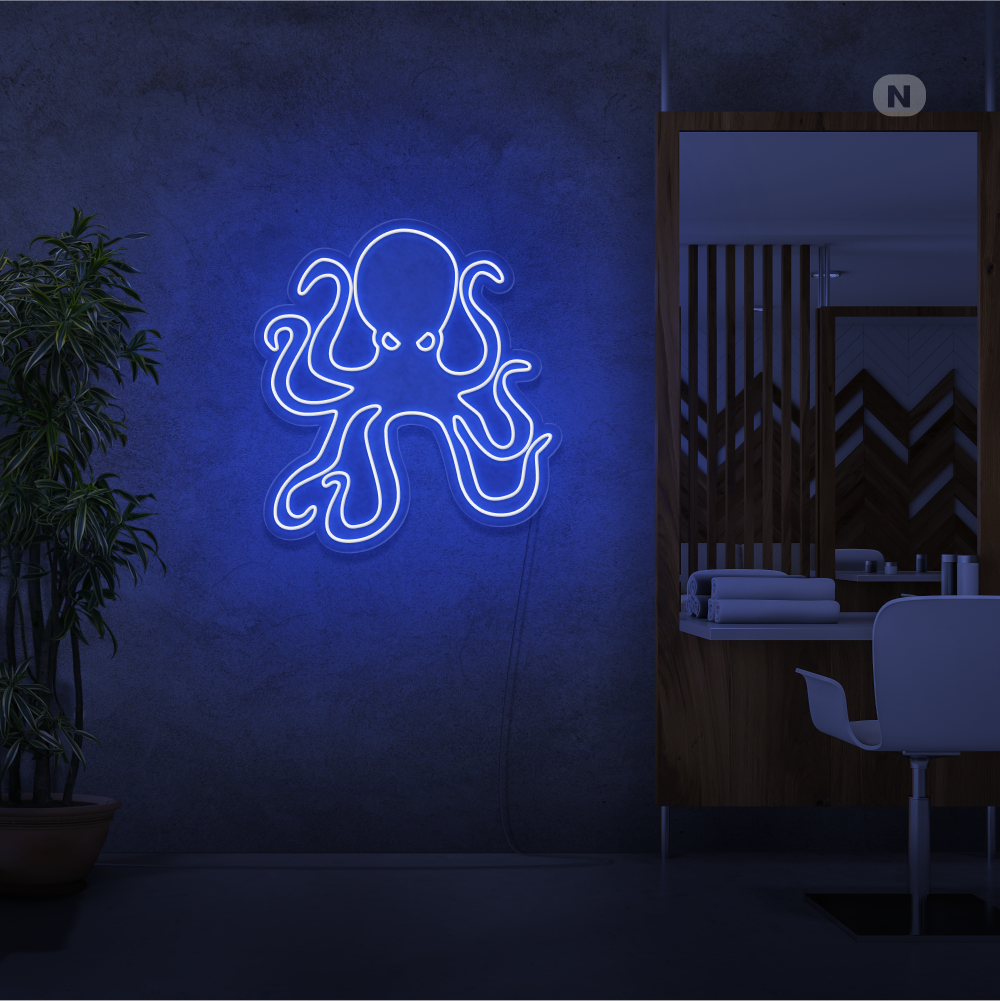 Neon Sign Octopus