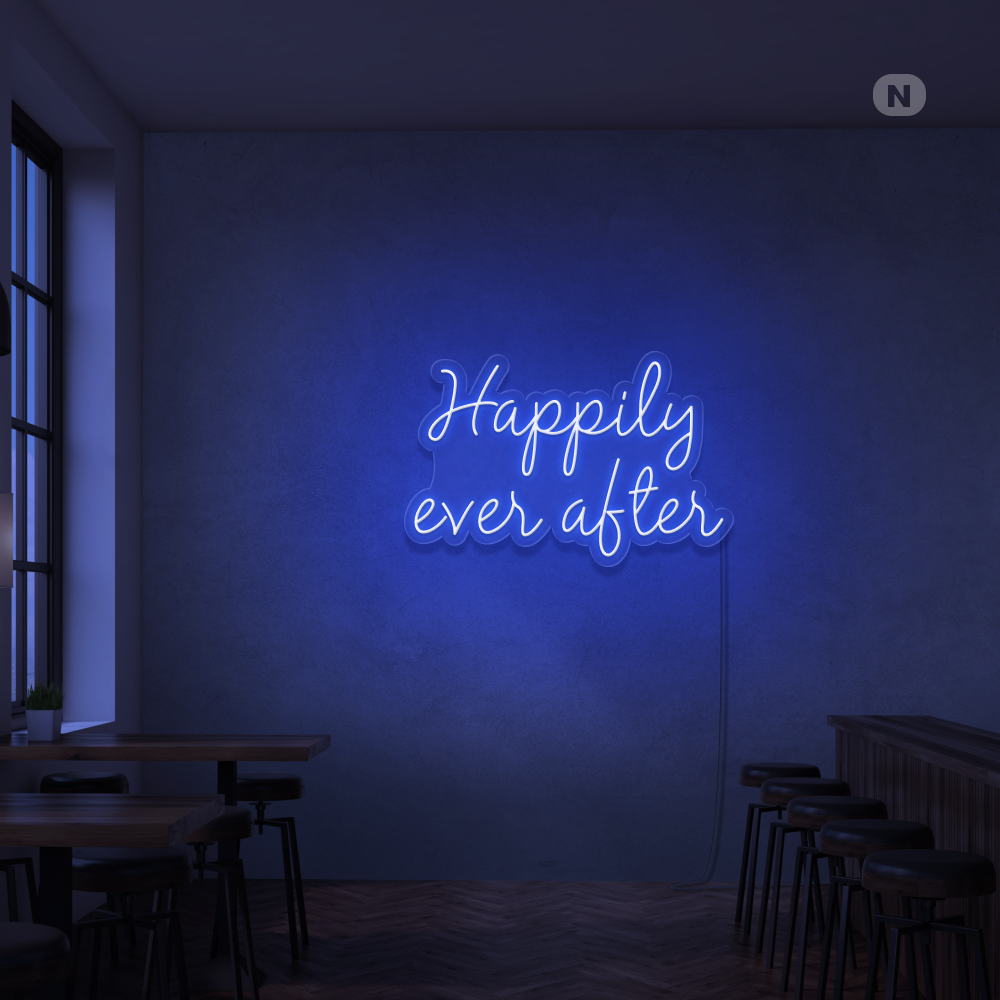 Neon Sign Happily ever after