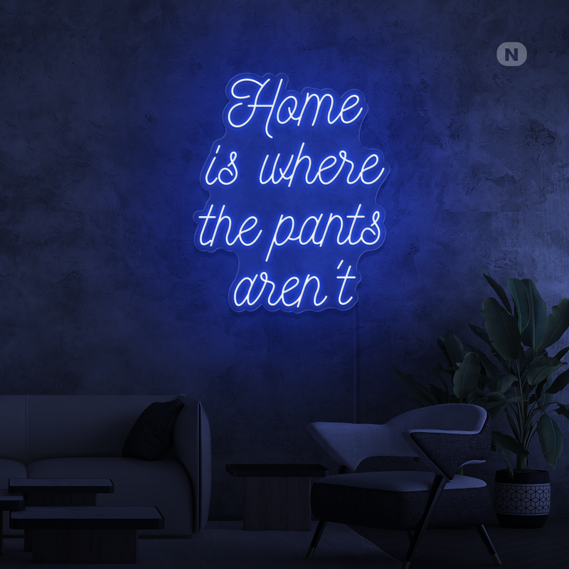 Neon Sign Quote Home