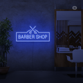 Neon Sign Barber Shop