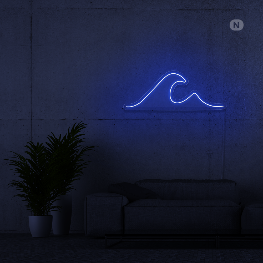 Neon Sign Wave