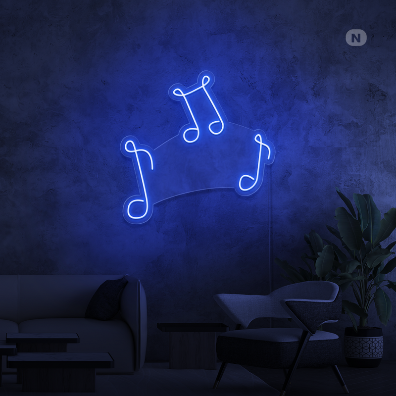 Neon Sign Musicnotes