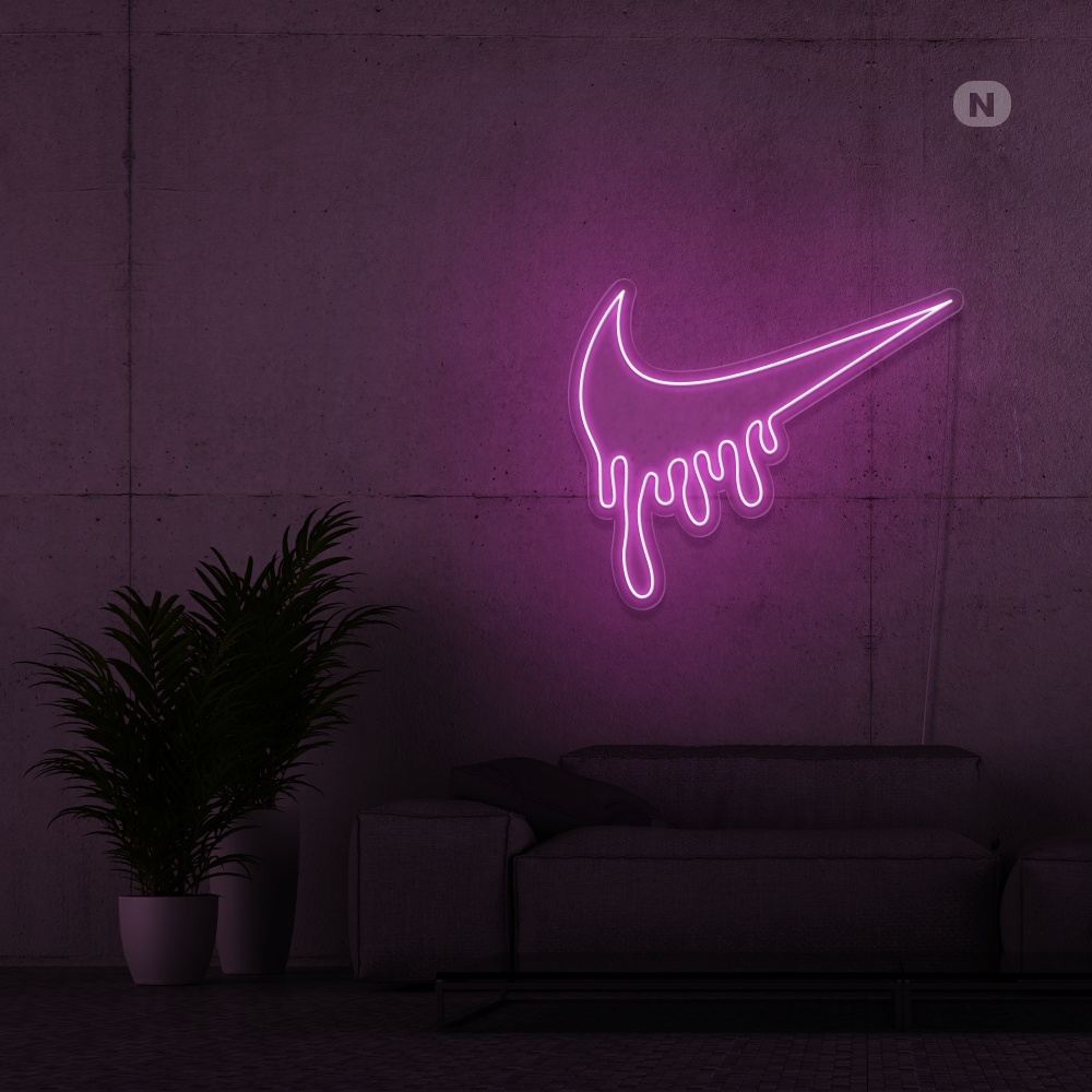 Neon Sign Nike Drip