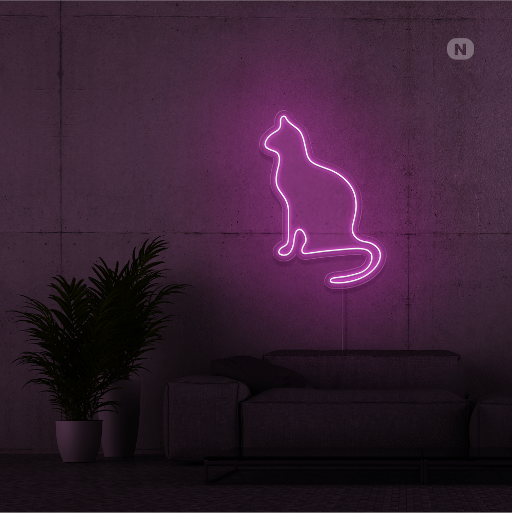 Neon Sign Cat