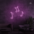 Neon Sign Musicnotes