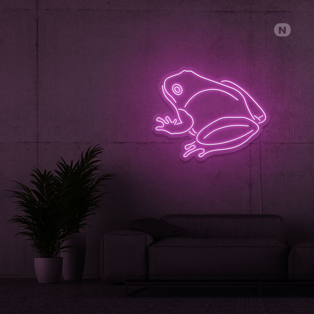 Neon Sign Frog