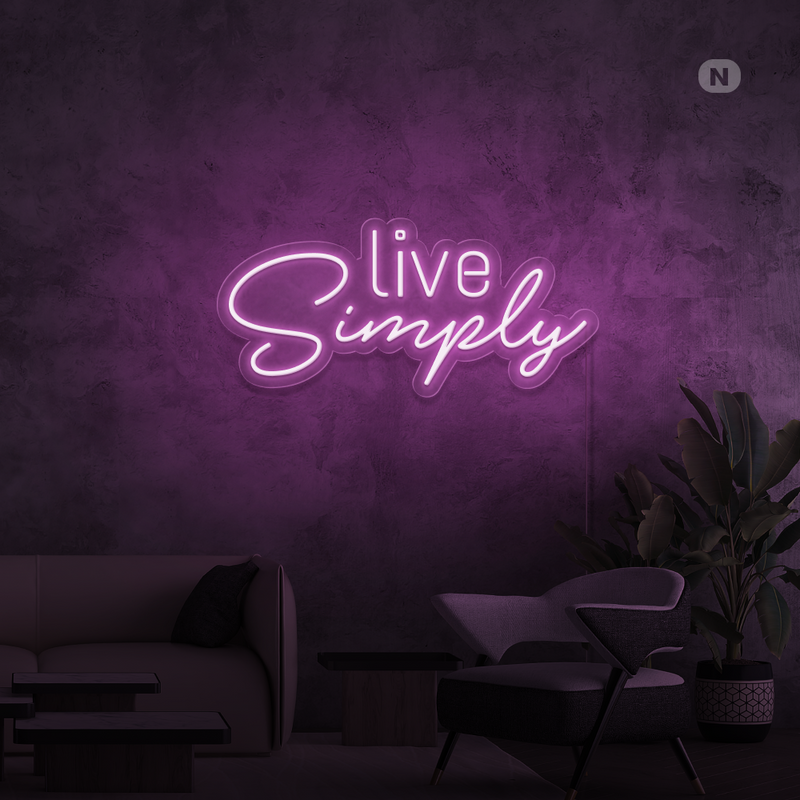 Neon Sign Live Simply