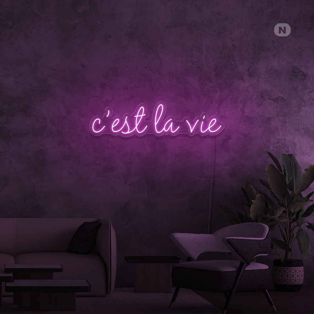 Neon Sign cestlavie