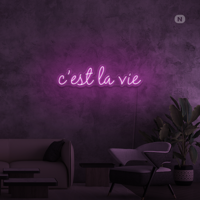 Neon Sign cestlavie