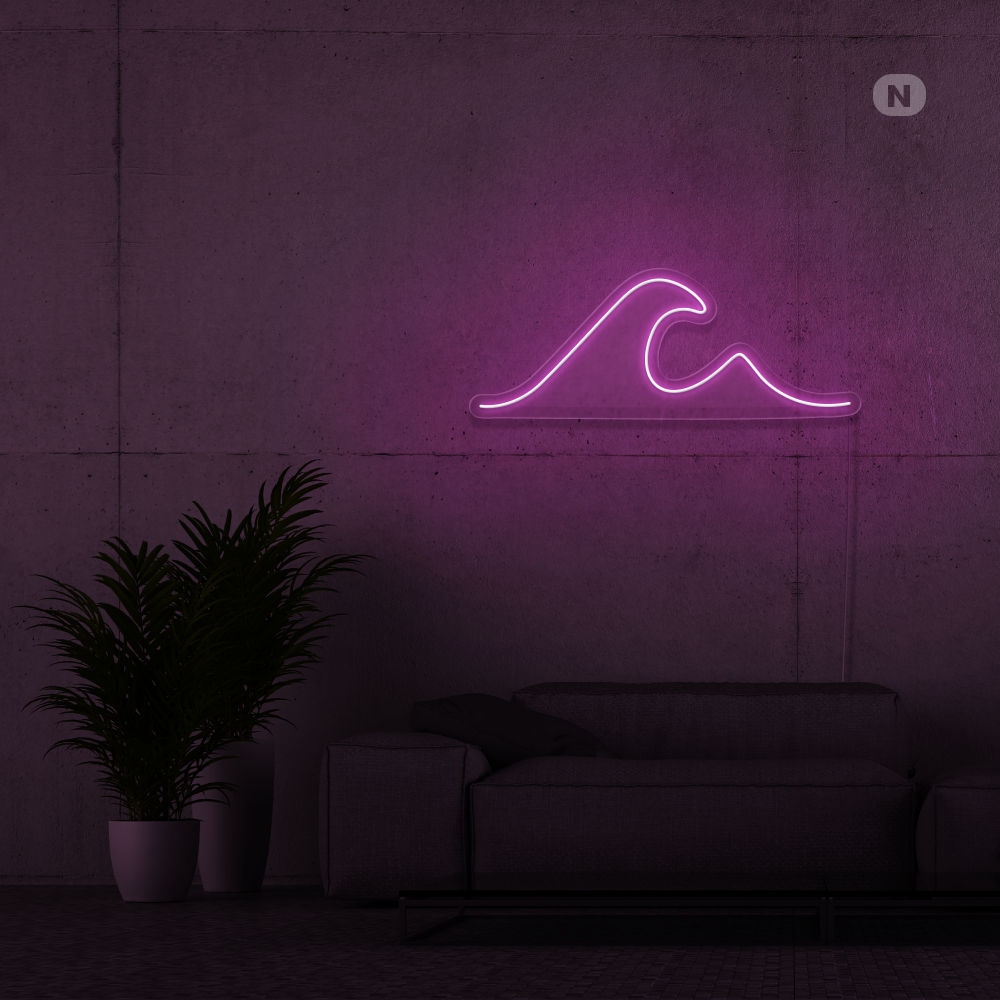 Neon Sign Wave