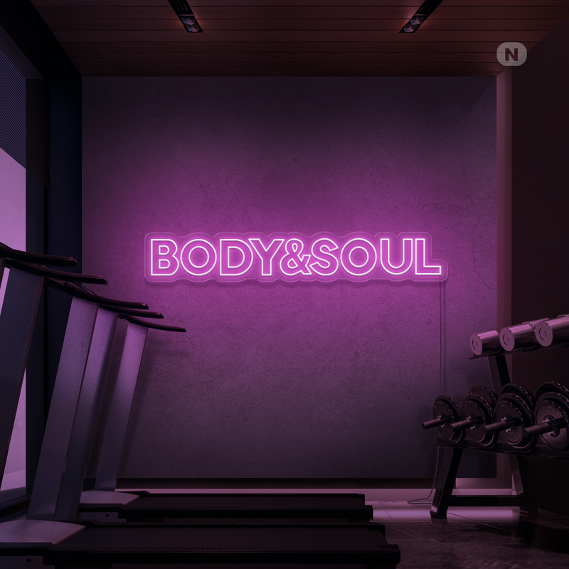 Neon Sign Body & Soul