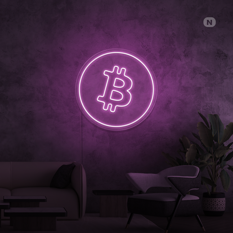 Neon Sign Bitcoin