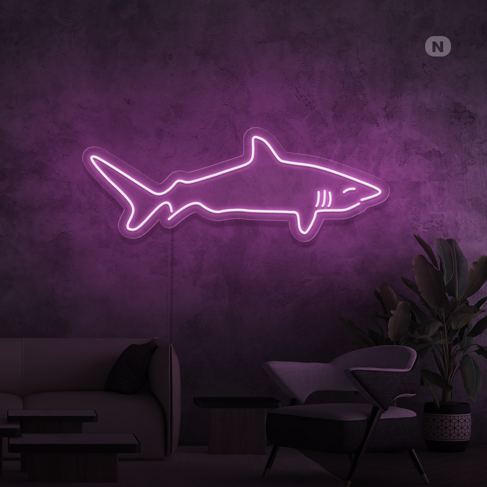 Neon Sign Shark