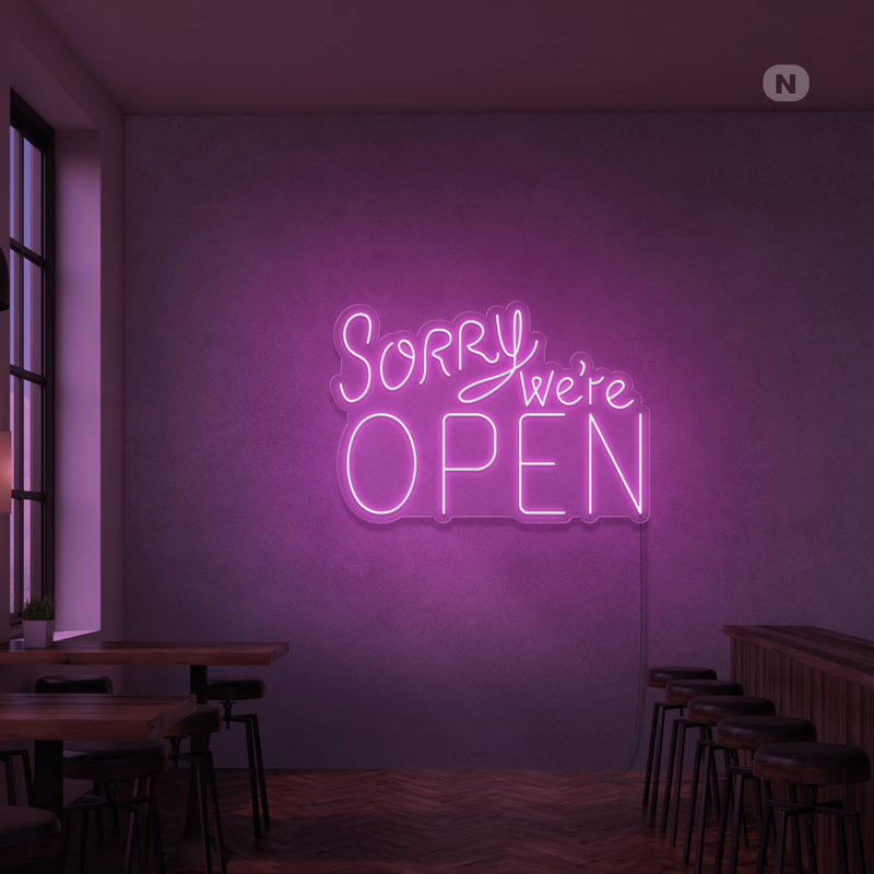 Neon Sign Open