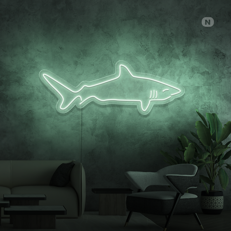 Neon Sign Shark