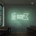 Neon Sign Burger House