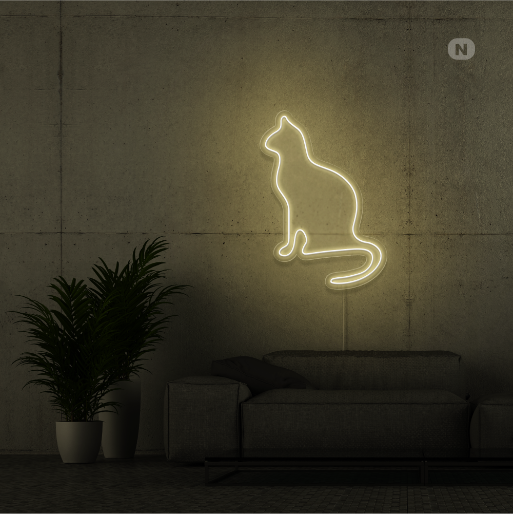 Neon Sign Cat