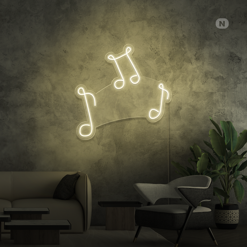 Neon Sign Musicnotes