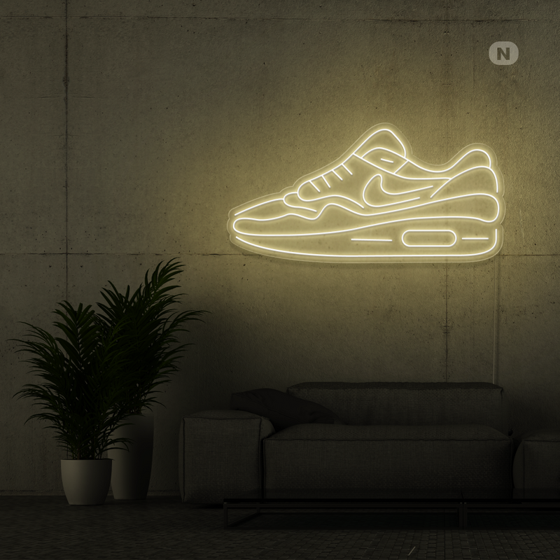 Neon Sign Shoe