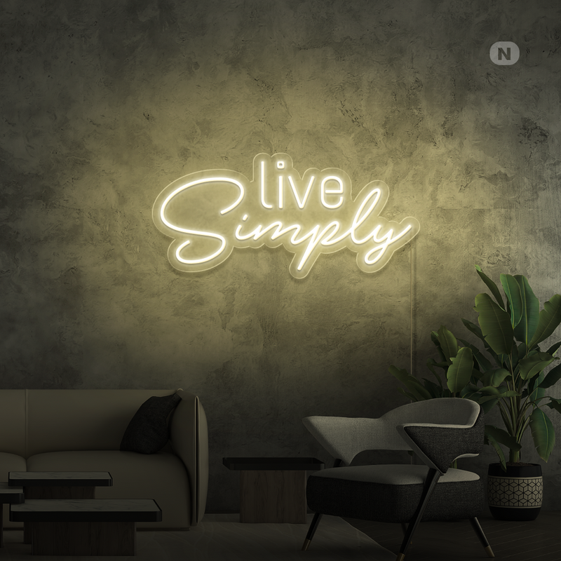 Neon Sign Live Simply