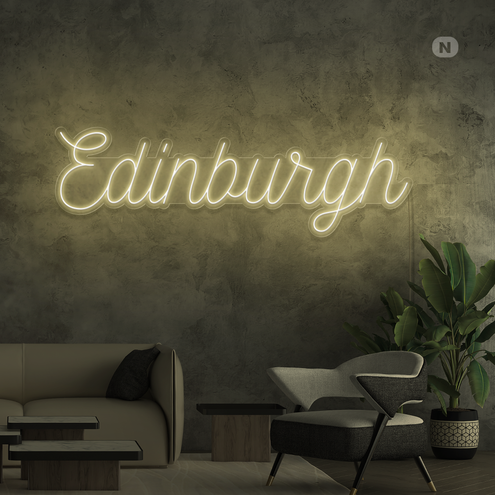 Neon sign Edinburgh