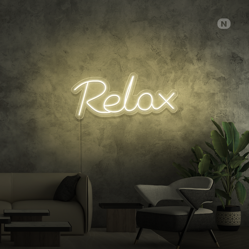 Neon Sign Relax