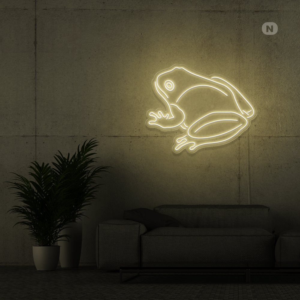 Neon Sign Frog