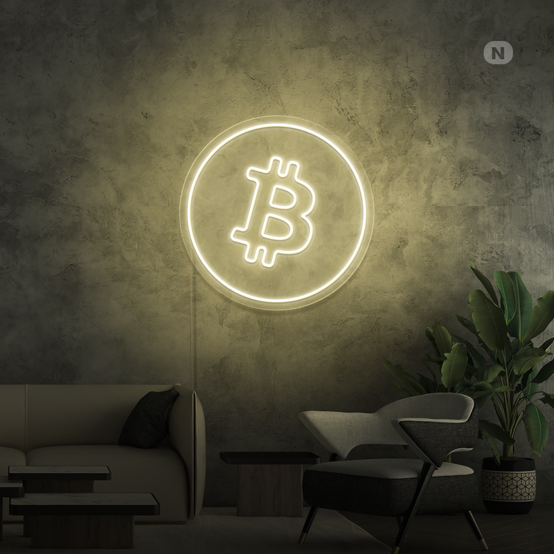 Neon Sign Bitcoin