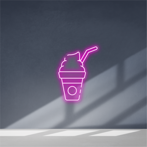 Neon Sign Milkshake