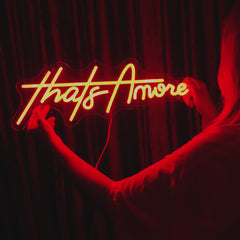 Neon Sign Thats Amore